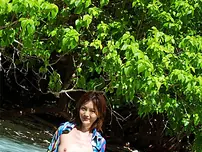 Lewd Gal Ray Ito Is Outdoor Baring Off Her Succulent Looking Oriental Breasts