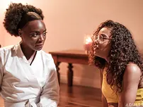 Ana Foxxx And Scarlit Scandal Fucking Passionately On The Floor