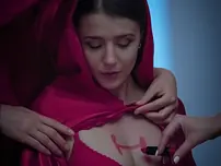 Pretty College Gals Vinna Reed And Sybil Pulverizing On The Floor