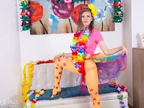 Lovely teenie strips