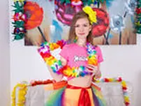 Lovely teenie strips