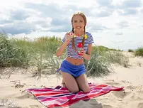 Playful Sporty Girl