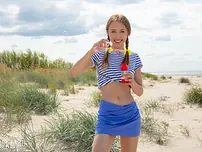 Playful Sporty Girl
