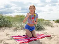 Playful Sporty Girl