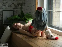 Lovable sexy teen girl