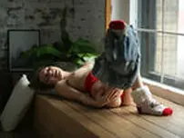 Lovable sexy teen girl