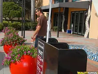 Smooth Skinned Chica Ariel Teens Clothed In Pinkish Gets Picked Up, Boinked And Facialized