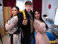 Exotic Bitches Yasmina Khan And Nuria Milan Share Rock Firm Prick photos (Nuria Millan)