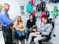 Jaw-pulling down Dame Kenzie Love Takes Spunk On Her Tit After Servicing Rigid Spunk-pump