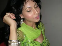 Indian chick is caught in her underwear while trying on different garments