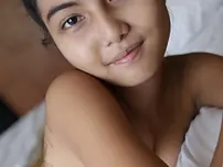 Uber-ultra-cute Chinese girl Pauw shows her flawless nubile bra-stuffers & gives a humungous boner a POV ride