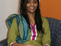 Indian divya slips off her shalwar suit to position nude for the first time