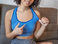 Sexy ebony Latina Dani Diaz getting finger plowed & dicked in POV