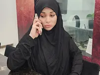 Kinky Arab stunner Crystal Rush takes a facial after insatiable POV plow-a-thon