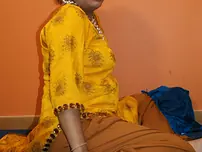 Indian solo gal Rupali Bhabhi discards traditional clothing to go naked bare