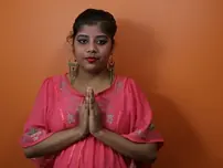 Obese Indian lady Rupali Bhabhi gets fully naked during solo act