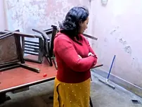 Lush Indian wife reveals giant hooter-sling-stuffers before displaying her large caboose