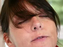 G/g Penny Flame works out Lexi Bardot's shaved labia with a coochie pump