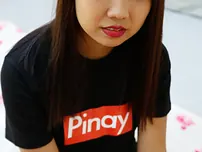 Chubby Chinese babe Angel E gets her fur covered puss creampied during POV boink-a-thon