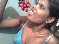 Indian solo doll displays her total jugs and vag after doing yoga