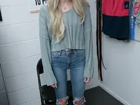 Nubile shoplifter Lily Larimar gets caught and screwed by a police officer