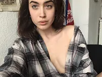 Wonderful inexperienced demonstrates her little baps & her sexy tat while nude