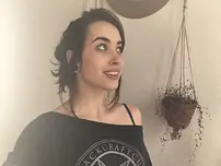 Wonderful inexperienced demonstrates her little baps & her sexy tat while nude