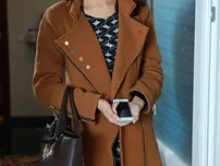 Teenager solo nymph Dakota Pinkish pulls out her cock-squeezing butt and smoothly-shaven cootchie from her clothes