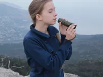 Faced Art performed by Milena D Naked Gallery