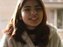 Unexperienced honey Hazel Heart shows her panties in public and heads bare at home