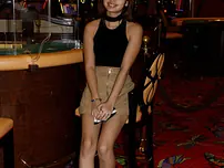 Unexperienced honey Hazel Heart shows her panties in public and heads bare at home