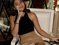 Unexperienced honey Hazel Heart shows her panties in public and heads bare at home