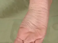 Beautiful Hungarian Lesperansa unveils her humungous knockers and bares it all in shoes