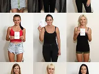 Adorable unexperienced Veronica Leal flashes her inborn boobies and smoothly-shaven honeypot