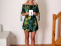 Diminutive teenager Katy Sky flashes her little mounds and poses bare