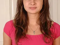 Hungarian stunner Abbie Cat undresses and showcases her steamy soles and honeypot