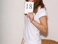 Bony inexperienced Mia Ross unclothes at the audition and flashes her little cupcakes & arse