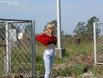 Youthfull Platinum Homeless Blonde