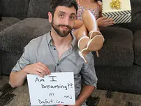 Steamy youthfull dark haired gets nailed by 2 bbcs for hotwife popshot