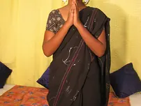 Indian nubile caresses her all-natural jugs before frigging her smooth-shaven beaver