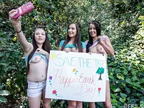 Gia Paige & Alaina Kristar's BFFs - A steamy lesbian threesome