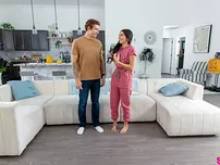 Angel Gostosa's bratty step-sister is a naughty slut - Angel