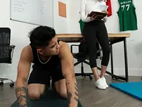Shay Glances is a hot cougar coach who teaches how to please a man