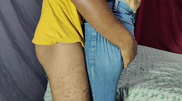 Stepbro Law nails Giant Funbags Desi Bhabhi in jeans & creampies her meaty caboose