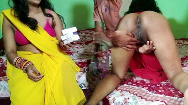 Couplefiree's super-naughty tries to sell cheap cosmetics finishes in steaming lovemaking with a saleswoman