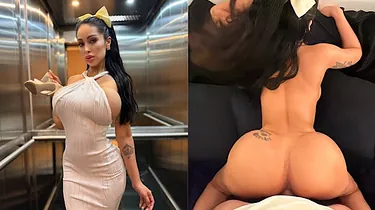 Stepmom Flopi Chill is a uber-sexy honey who was timid in the elevator but once she beaten it stiff, WOW!