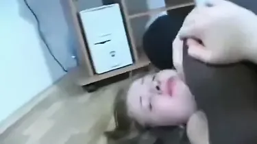 Observe this wondrous dame swallow down every inch of that dark stud's spear