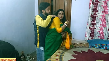 Desi MILF Tdipayan & Indian friend Krishna hook up for steamy Indian sex tape with big boobs and hot orgasms