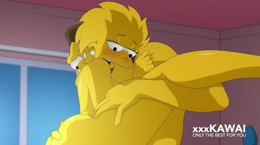 Lisa and her acquaintance fulfill their Simpson wish by getting dicked down by a big meatpipe