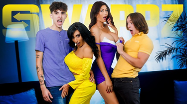 Stepmom's secret wishes - My Friend & I have fun truth or dare game & bang like a duo!